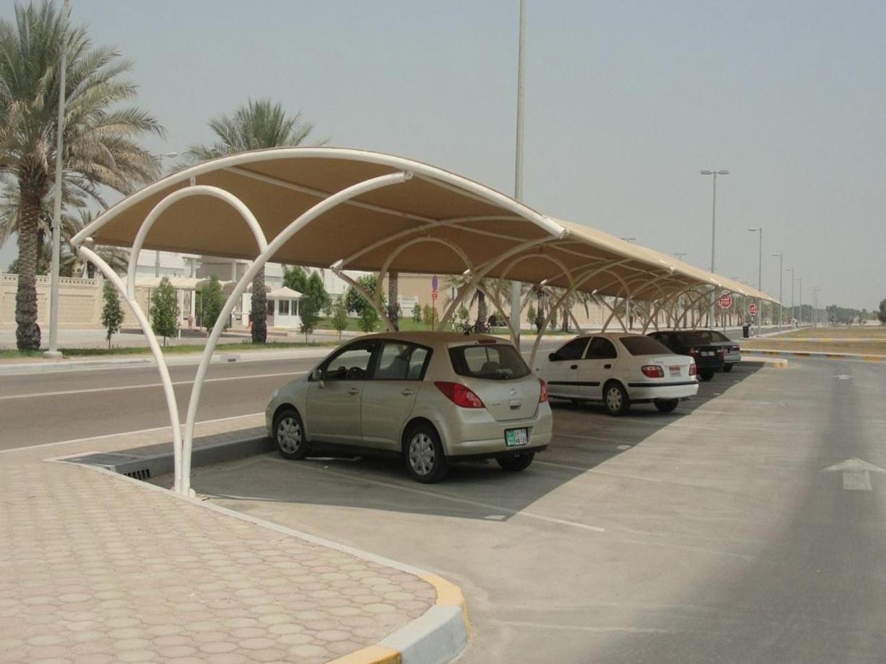 مظلة حديثة مركبة بجودة عالية وتصميم أنيق